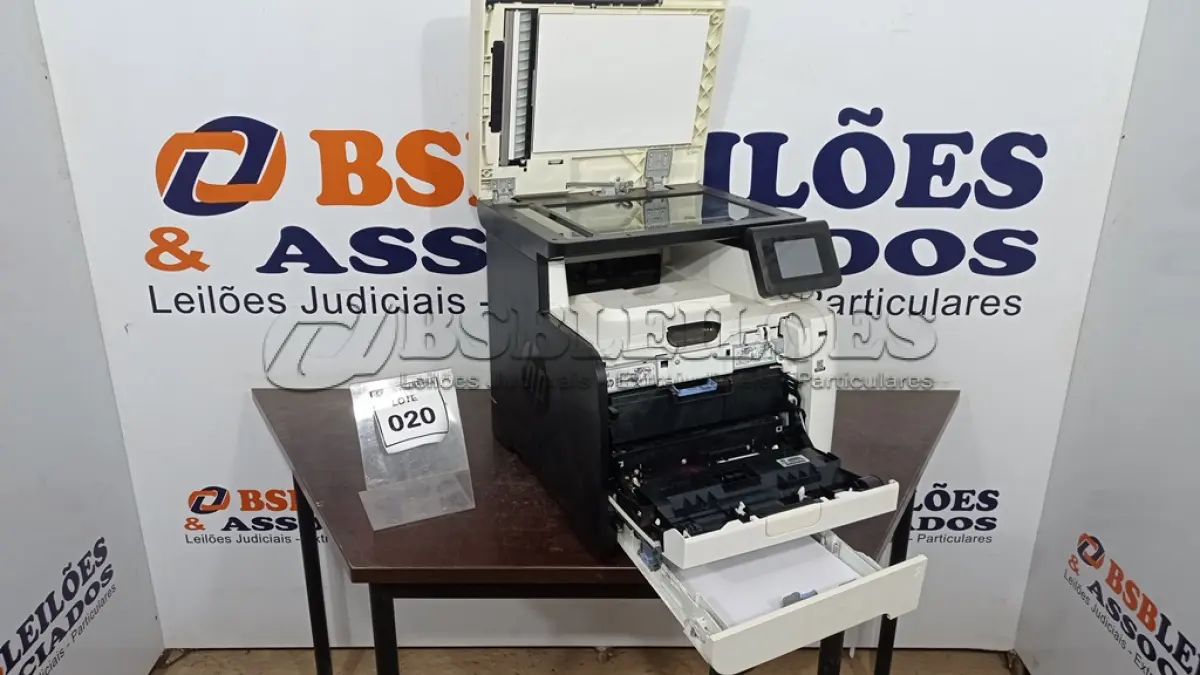 LOTE 020 - 01 IMPRESSORA HP. (NO ESTADO EM QUE SE ENCONTRA. SUJEITO A AVARIAS OCULTAS/VISÍVEIS.) AV9710V