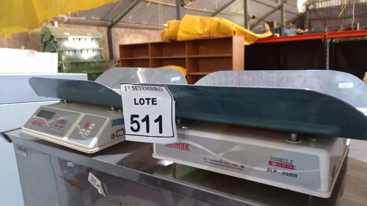 02 BALANÇAS PEDIÁTRICA PESO MAX. 10/25KG. (NO ESTADO) ATENÇÃO! FAZER A VISITAÇÃO ANTES DE ARREMATAR, NÃO SABEMOS SE FUNCIONA, LEILÃO NÃO TEM GARANTIA E NEM DEVOLUÇÃO, SUJEITO A POSSÍVEIS AVARIAS VISÍVEIS/OCULTAS E/OU AUSÊNCIA DE COMPONENTES.