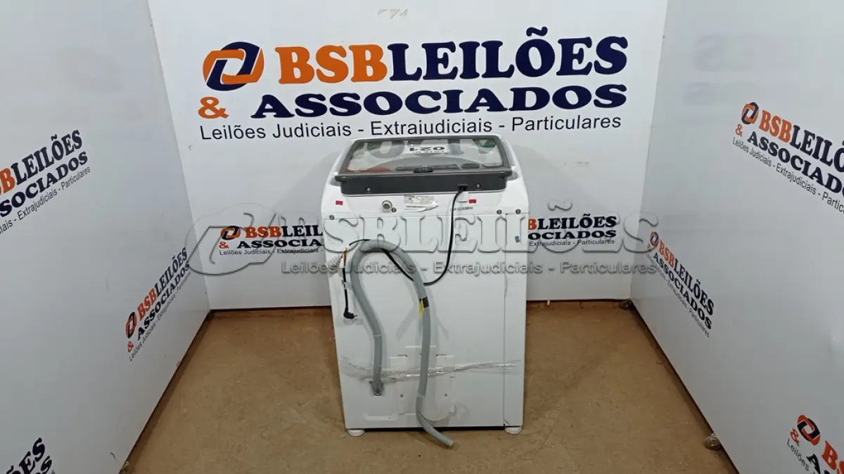 LOTE 021 - 01 LAVADORA DE ROUPAS CONSUL 15KG CESTO INOX - 12 PROGRAMAS DE LAVAGEM CWN15AB 220 VOLTS (NO ESTADO, NÃO SABEMOS SE FUNCIONA. LEILÃO NÃO TEM GARANTIA E NEM DEVOLUÇÃO, SUJEITO A POSSÍVEIS AVARIAS VISÍVEIS/OCULTAS E/OU AUSÊNCIA DE COMPONENTES)