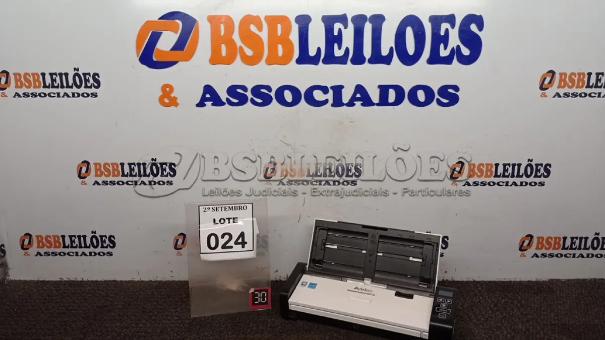 LOTE 024 - 01 SCANNER AVISION. (NO ESTADO) ATENÇÃO! FAZER A VISITAÇÃO ANTES DE ARREMATAR, NÃO SABEMOS SE FUNCIONA, LEILÃO NÃO TEM GARANTIA E NEM DEVOLUÇÃO, SUJEITO A POSSÍVEIS AVARIAS VISÍVEIS/OCULTAS E/OU AUSÊNCIA DE COMPONENTES.