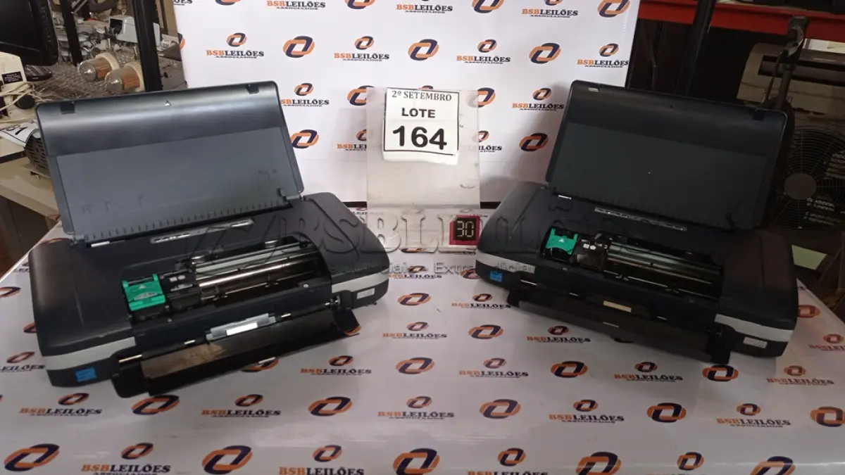 LOTE 164 - 02 SCANNERS MARCA HP. (NO ESTADO) ATENÇÃO! FAZER A VISITAÇÃO ANTES DE ARREMATAR, NÃO SABEMOS SE FUNCIONA, LEILÃO NÃO TEM GARANTIA E NEM DEVOLUÇÃO, SUJEITO A POSSÍVEIS AVARIAS VISÍVEIS/OCULTAS E/OU AUSÊNCIA DE COMPONENTES.