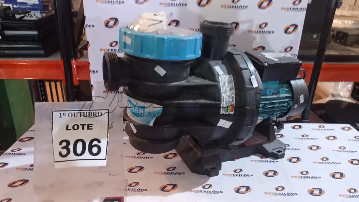 LOTE 306 - 01 MOTOBOMBA MARCA SODRAMAR. (NO ESTADO) ATENÇÃO! FAZER A VISITAÇÃO ANTES DE ARREMATAR, NÃO SABEMOS SE FUNCIONA, LEILÃO NÃO TEM GARANTIA E NEM DEVOLUÇÃO, SUJEITO A POSSÍVEIS AVARIAS VISÍVEIS/OCULTAS E/OU AUSÊNCIA DE COMPONENTES.