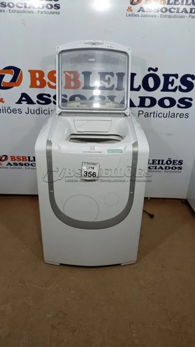 LOTE 356 - 01 MÁQUINA DE LAVAR LAVA E SECA 12KG 220V MARCA ELECTROLUX. (NO ESTADO) ATENÇÃO! FAZER A VISITAÇÃO ANTES DE ARREMATAR, NÃO SABEMOS SE FUNCIONA, LEILÃO NÃO TEM GARANTIA E NEM DEVOLUÇÃO, SUJEITO A POSSÍVEIS AVARIAS VISÍVEIS/OCULTAS E/OU AUSÊNCIA DE COMPONENTES.