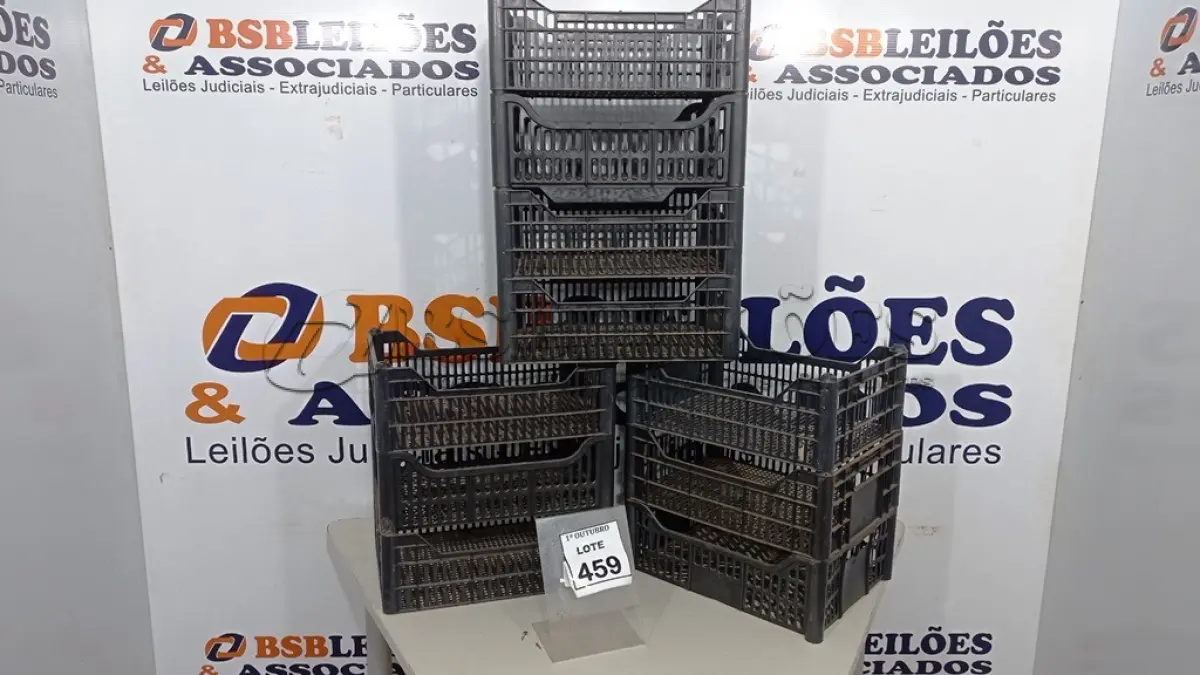 LOTE 459 - 10 CESTAS ORGANIZADORAS. (NO ESTADO) ATENÇÃO! FAZER A VISITAÇÃO ANTES DE ARREMATAR, NÃO SABEMOS SE FUNCIONA, LEILÃO NÃO TEM GARANTIA E NEM DEVOLUÇÃO, SUJEITO A POSSÍVEIS AVARIAS VISÍVEIS/OCULTAS E/OU AUSÊNCIA DE COMPONENTES.