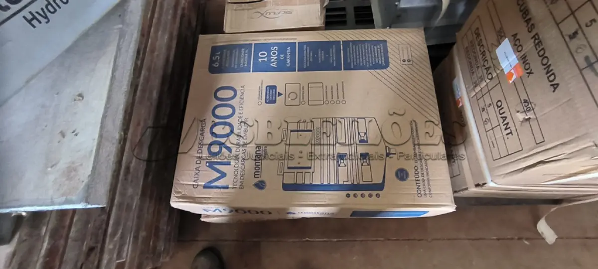 LOTE 030 - 03 CAIXAS PARA DESCARGA DE EMBUTIR. (NO ESTADO) ATENÇÃO! FAZER A VISITAÇÃO ANTES DE ARREMATAR, NÃO SABEMOS SE FUNCIONA, LEILÃO NÃO TEM GARANTIA E NEM DEVOLUÇÃO, SUJEITO A POSSÍVEIS AVARIAS VISÍVEIS/OCULTAS E/OU AUSÊNCIA DE COMPONENTES.