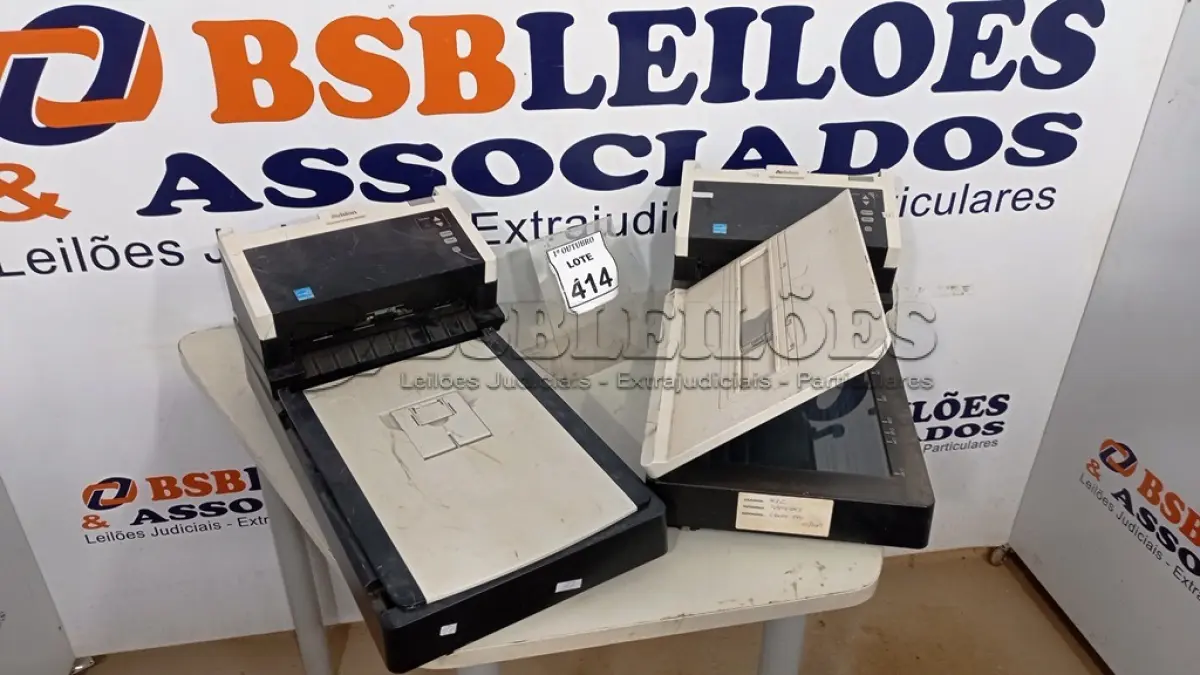 LOTE 414 - 02 SCANNERS MARCA AVISION. (NO ESTADO) ATENÇÃO! FAZER A VISITAÇÃO ANTES DE ARREMATAR, NÃO SABEMOS SE FUNCIONA. LEILÃO NÃO TEM GARANTIA E NEM DEVOLUÇÃO, SUJEITO A POSSÍVEIS AVARIAS VISÍVEIS/OCULTAS E/OU AUSÊNCIA DE COMPONENTES.