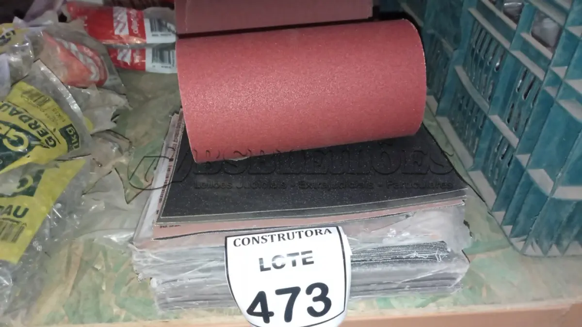 LOTE 473 - 01 LOTE COM LIXAS DIVERSAS. (NO ESTADO) ATENÇÃO! FAZER A VISITAÇÃO ANTES DE ARREMATAR, NÃO SABEMOS SE FUNCIONA, LEILÃO NÃO TEM GARANTIA E NEM DEVOLUÇÃO, SUJEITO A POSSÍVEIS AVARIAS VISÍVEIS/OCULTAS E/OU AUSÊNCIA DE COMPONENTES.