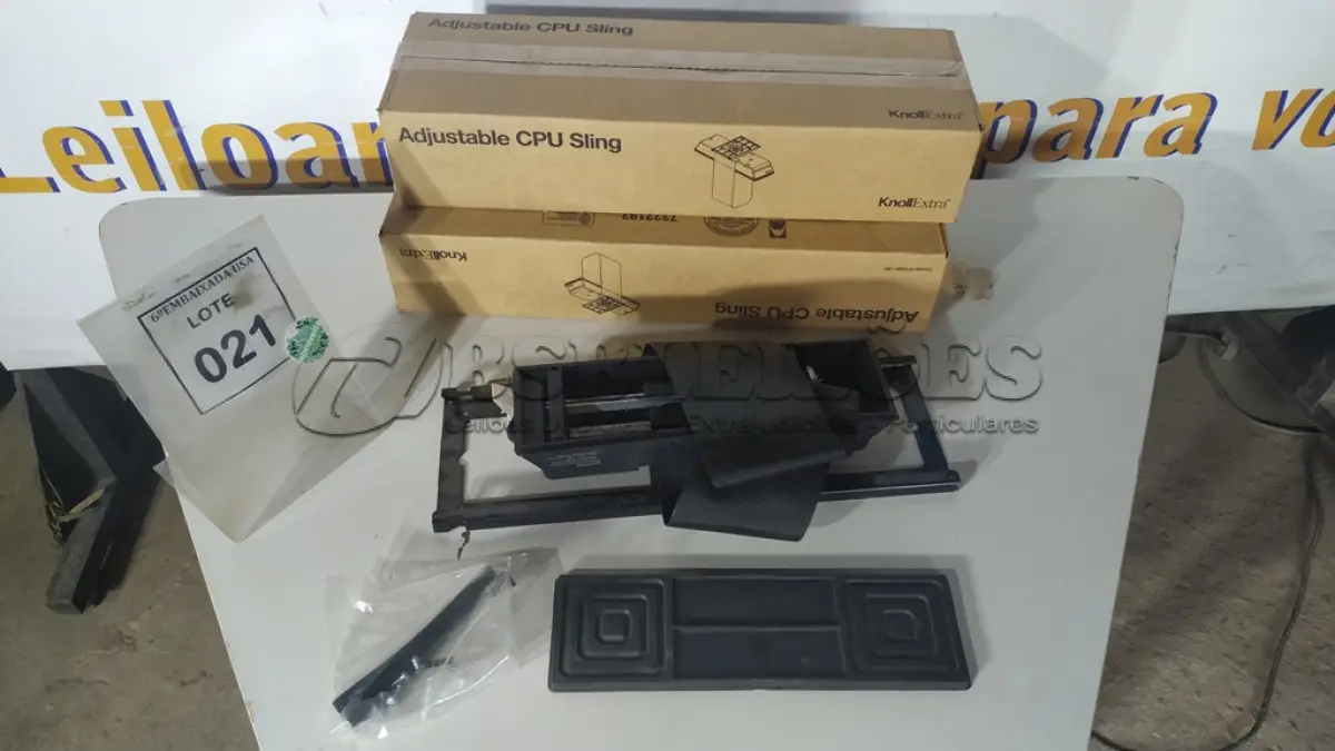 LOTE 021 - 03 SUPORTES PARA CPU.  (ADJUSTABLE CPU SLING). (NO ESTADO EM QUE SE ENCONTRA. SUJEITO A AVARIAS OCULTAS/VISÍVEIS.)