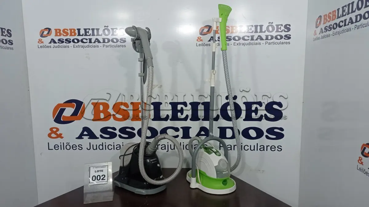 LOTE 002 - 02 VAPORIZADORES MARCAS PHILIPS E MONDIAL. (NO ESTADO) ATENÇÃO! FAZER A VISITAÇÃO ANTES DE ARREMATAR, NÃO SABEMOS SE FUNCIONA, LEILÃO NÃO TEM GARANTIA E NEM DEVOLUÇÃO, SUJEITO A POSSÍVEIS AVARIAS VISÍVEIS/OCULTAS E/OU AUSÊNCIA DE COMPONENTES.