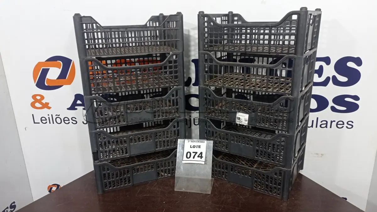 LOTE 074 - 10 CESTAS ORGANIZADORA. (NO ESTADO) ATENÇÃO! FAZER A VISITAÇÃO ANTES DE ARREMATAR, NÃO SABEMOS SE FUNCIONA, LEILÃO NÃO TEM GARANTIA E NEM DEVOLUÇÃO, SUJEITO A POSSÍVEIS AVARIAS VISÍVEIS/OCULTAS E/OU AUSÊNCIA DE COMPONENTES.