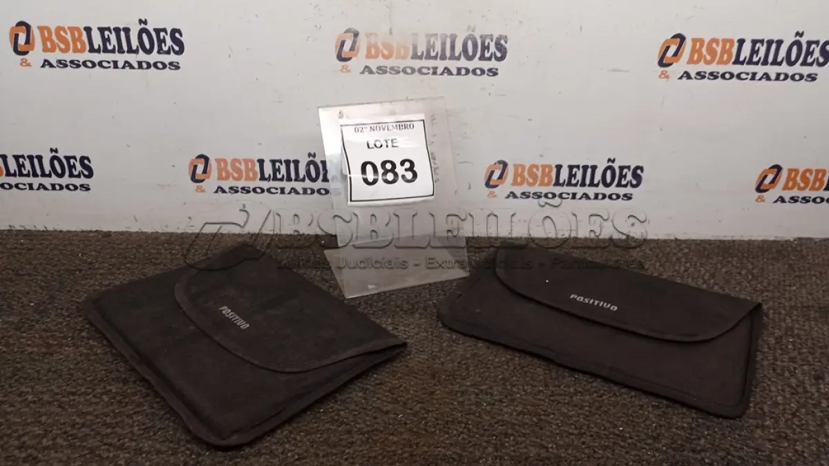 LOTE 083 - 02 TABLETS MARCA POSITIVO COM CAPA. (NO ESTADO) ATENÇÃO! FAZER A VISITAÇÃO ANTES DE ARREMATAR, NÃO SABEMOS SE FUNCIONA, LEILÃO NÃO TEM GARANTIA E NEM DEVOLUÇÃO, SUJEITO A POSSÍVEIS AVARIAS VISÍVEIS/OCULTAS E/OU AUSÊNCIA DE COMPONENTES.