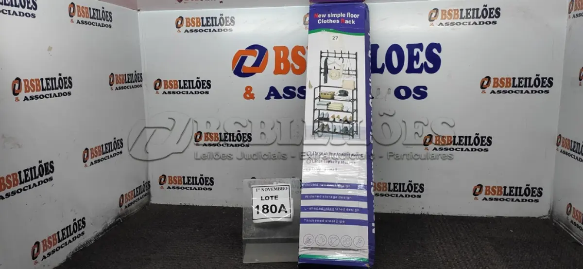 LOTE 180 - 01 CABIDEIRO DE CHÃO SIMPLES. (NO ESTADO) ATENÇÃO! FAZER A VISITAÇÃO ANTES DE ARREMATAR, NÃO SABEMOS SE FUNCIONA, LEILÃO NÃO TEM GARANTIA E NEM DEVOLUÇÃO, SUJEITO A POSSÍVEIS AVARIAS VISÍVEIS/OCULTAS E/OU AUSÊNCIA DE COMPONENTES.