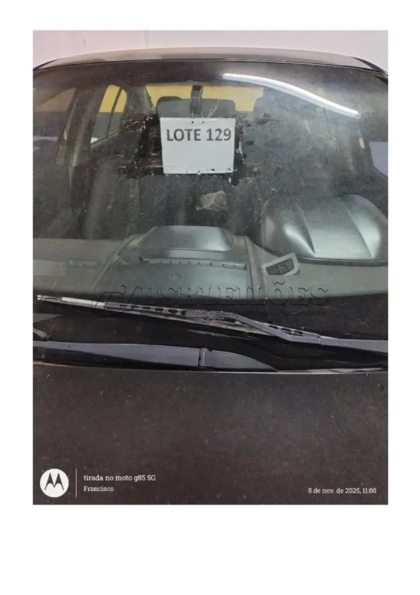 LOTE 129 - 01 VEÍCULO RENAULT MEGANE SEDAN LE1 4 PORTAS 1.6 16V ANO 2008, JJE-5997 – RENAVAM 00961891688      CHASSI Nº 93YLM2M1H8J018126. (NO ESTADO DE CONSERVAÇÃO QUE SE ENCONTRA)
