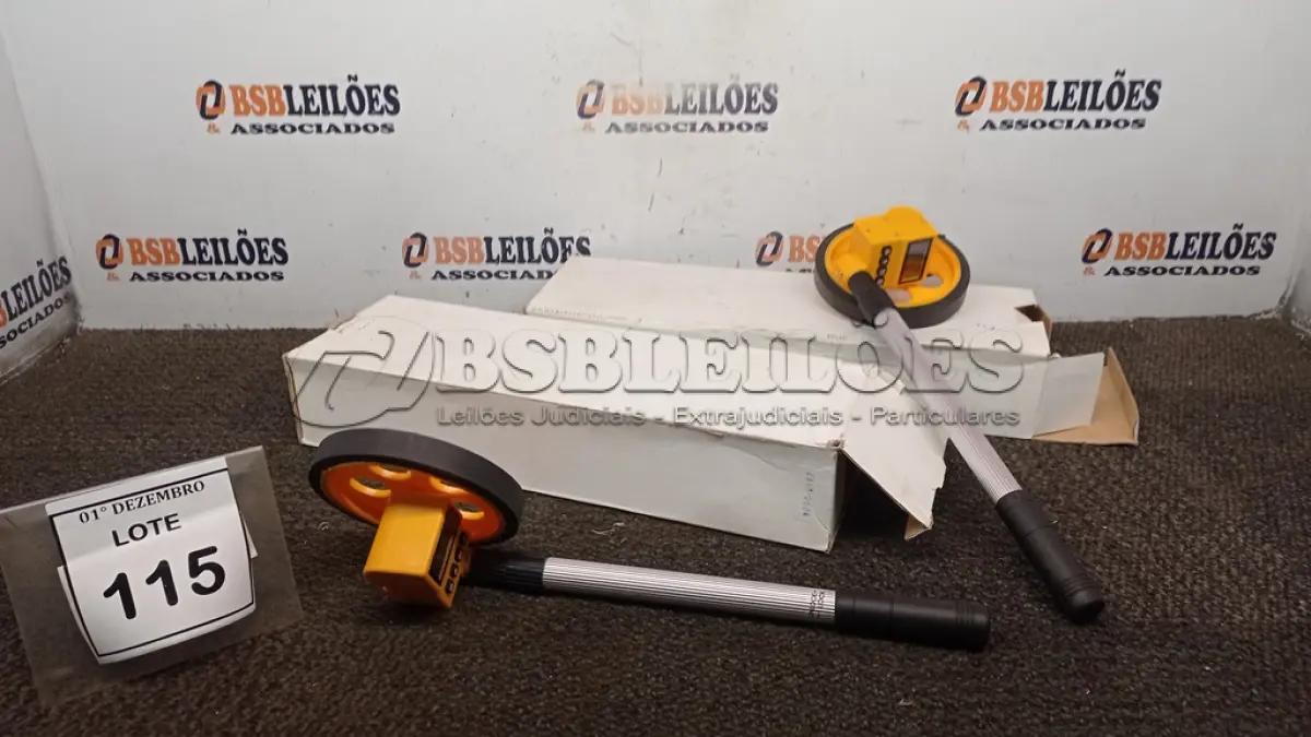 LOTE 115 - 02 TRENAS DE RODA DIGITAL. (NO ESTADO) ATENÇÃO! FAZER A VISITAÇÃO ANTES DE ARREMATAR, NÃO SABEMOS SE FUNCIONA, LEILÃO NÃO TEM GARANTIA E NEM DEVOLUÇÃO, SUJEITO A POSSÍVEIS AVARIAS VISÍVEIS/OCULTAS E/OU AUSÊNCIA DE COMPONENTES.