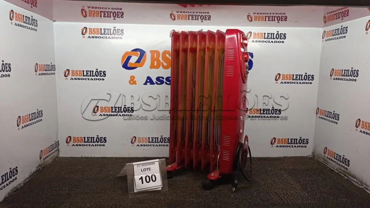 LOTE 100 - 01 AQUECEDOR A ÓLEO MODELO MA-07 220V MARCA MARTAU. (NO ESTADO) ATENÇÃO! FAZER A VISITAÇÃO ANTES DE ARREMATAR, NÃO SABEMOS SE FUNCIONA, LEILÃO NÃO TEM GARANTIA E NEM DEVOLUÇÃO, SUJEITO A POSSÍVEIS AVARIAS VISÍVEIS/OCULTAS E/OU AUSÊNCIA DE COMPONENTES.