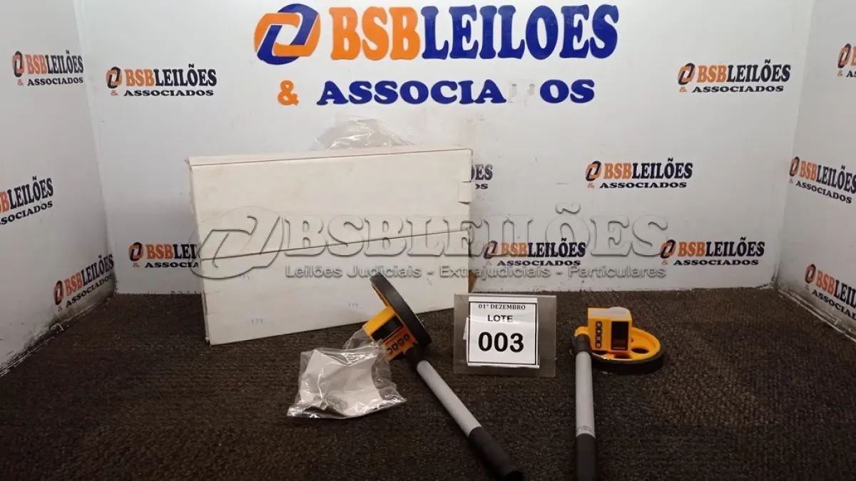 LOTE 003 - 02 TRENAS DE RODA DIGITAL. (NO ESTADO) ATENÇÃO! FAZER A VISITAÇÃO ANTES DE ARREMATAR, NÃO SABEMOS SE FUNCIONA, LEILÃO NÃO TEM GARANTIA E NEM DEVOLUÇÃO, SUJEITO A POSSÍVEIS AVARIAS VISÍVEIS/OCULTAS E/OU AUSÊNCIA DE COMPONENTES.