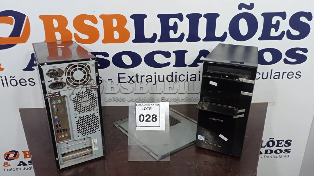 LOTE 028 - 02 CPUS. (NO ESTADO) ATENÇÃO! FAZER A VISITAÇÃO ANTES DE ARREMATAR, NÃO SABEMOS SE FUNCIONA, LEILÃO NÃO TEM GARANTIA E NEM DEVOLUÇÃO, SUJEITO A POSSÍVEIS AVARIAS VISÍVEIS/OCULTAS E/OU AUSÊNCIA DE COMPONENTES.