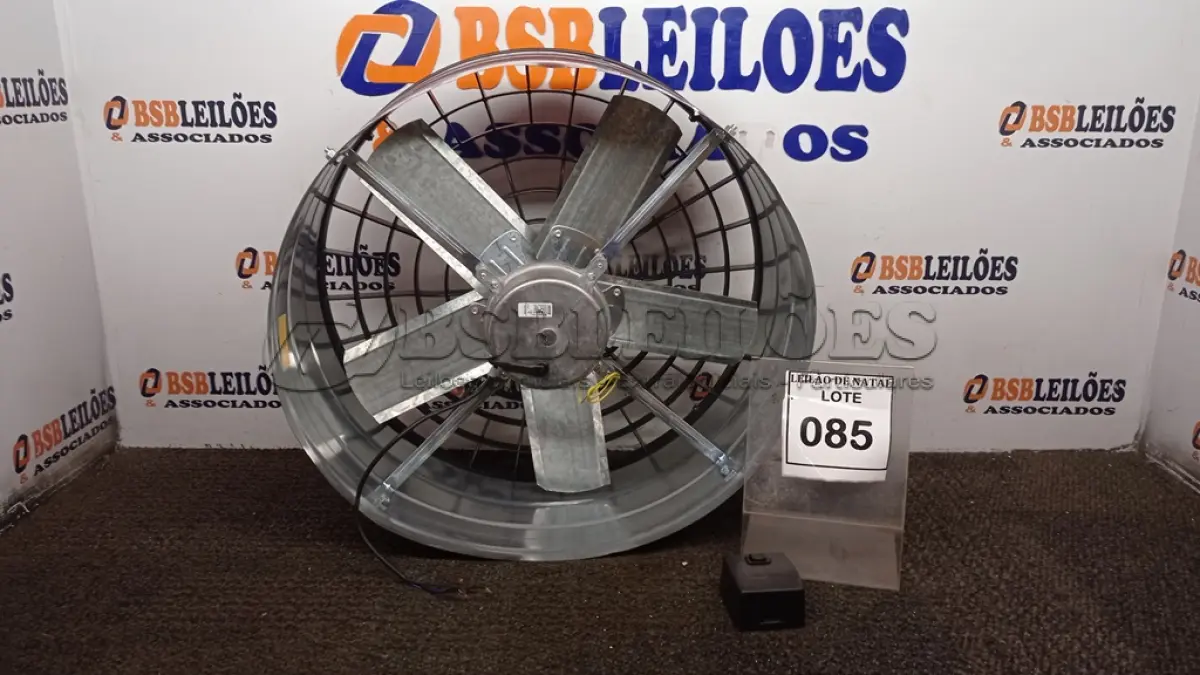 LOTE 085 - 01EXAUSTOR 50CM MARCA VENTISOL. (NO ESTADO) ATENÇÃO! FAZER A VISITAÇÃO ANTES DE ARREMATAR, NÃO SABEMOS SE FUNCIONA, LEILÃO NÃO TEM GARANTIA E NEM DEVOLUÇÃO, SUJEITO A POSSÍVEIS AVARIAS VISÍVEIS/OCULTAS E/OU AUSÊNCIA DE COMPONENTES.