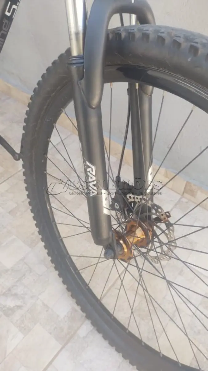 LOTE 027 - 01 BICICLETA ARO 29 GONEW ENDORPHINE 5,3 MTB FOI TODA RESIVIDAS RECENTEMENTE. (NO ESTADO) ATENÇÃO! FAZER A VISITAÇÃO ANTES DE ARREMATAR, NÃO SABEMOS SE FUNCIONA, LEILÃO NÃO TEM GARANTIA E NEM DEVOLUÇÃO, SUJEITO A POSSÍVEIS AVARIAS VISÍVEIS/OCULTAS E/OU AUSÊNCIA DE COMPONENTES.