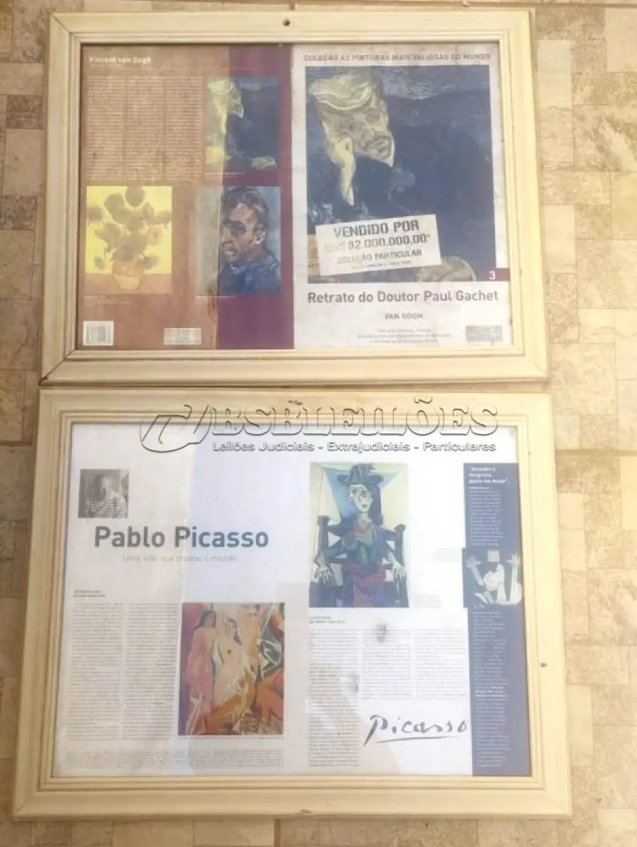LOTE 410 - 01 LOTE COM QUADROS ANTIGOS. (NO ESTADO) ATENÇÃO! FAZER A VISITAÇÃO ANTES DE ARREMATAR, NÃO SABEMOS SE FUNCIONA, LEILÃO NÃO TEM GARANTIA E NEM DEVOLUÇÃO, SUJEITO A POSSÍVEIS AVARIAS VISÍVEIS/OCULTAS E/OU AUSÊNCIA DE COMPONENTES.