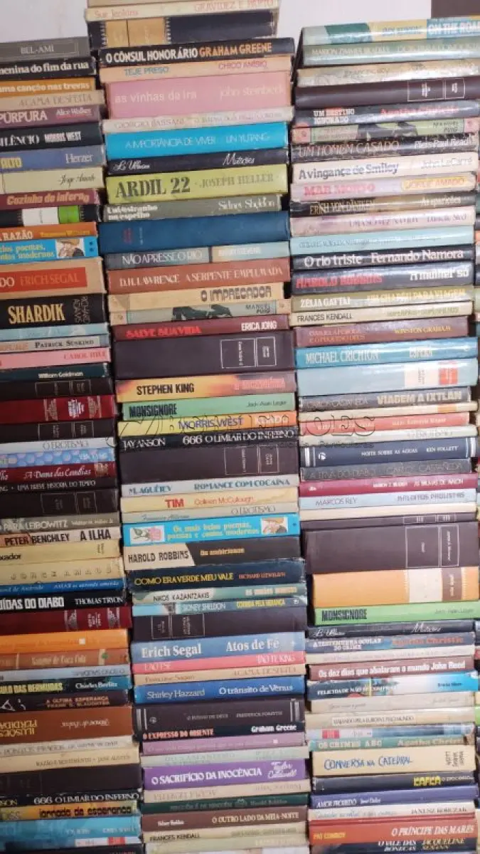 LOTE 463 - 01 RARA COLEÇÃO LIVROS CÍRCULO DO LIVRO COM 530 LIVROS RAROS DE ACHAR UMA COLEÇAO DESSA COM TANTOS LIVROS ASSIM. (NO ESTADO) ATENÇÃO! FAZER A VISITAÇÃO ANTES DE ARREMATAR, NÃO SABEMOS SE FUNCIONA, LEILÃO NÃO TEM GARANTIA E NEM DEVOLUÇÃO, SUJEITO A POSSÍVEIS AVARIAS VISÍVEIS/OCULTAS E/OU AUSÊNCIA DE COMPONENTES.