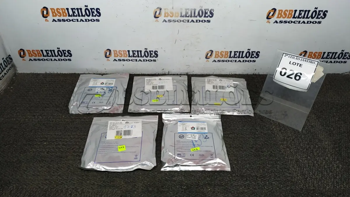 LOTE 026 - 05 FITAS LED DE 5M. (NO ESTADO) ATENÇÃO! FAZER A VISITAÇÃO ANTES DE ARREMATAR, NÃO SABEMOS SE FUNCIONA. LEILÃO NÃO TEM GARANTIA E NEM DEVOLUÇÃO, SUJEITO A POSSÍVEIS AVARIAS VISÍVEIS/OCULTAS E/OU AUSÊNCIA DE COMPONENTES.