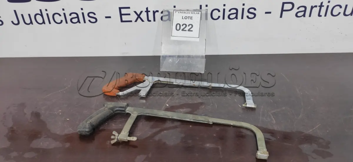 LOTE 022 - 02 ARCOS DE SERRA. (NO ESTADO) ATENÇÃO! FAZER A VISITAÇÃO ANTES DE ARREMATAR, NÃO SABEMOS SE FUNCIONA, LEILÃO NÃO TEM GARANTIA E NEM DEVOLUÇÃO, SUJEITO A POSSÍVEIS AVARIAS VISÍVEIS/OCULTAS E/OU AUSÊNCIA DE COMPONENTES.