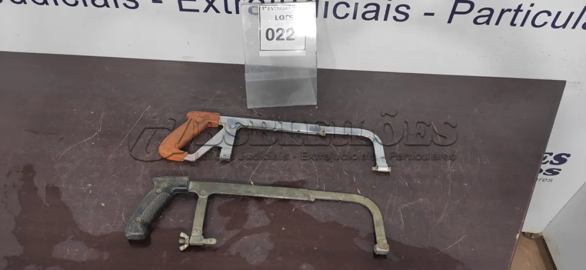 LOTE 022 - 02 ARCOS DE SERRA. (NO ESTADO) ATENÇÃO! FAZER A VISITAÇÃO ANTES DE ARREMATAR, NÃO SABEMOS SE FUNCIONA, LEILÃO NÃO TEM GARANTIA E NEM DEVOLUÇÃO, SUJEITO A POSSÍVEIS AVARIAS VISÍVEIS/OCULTAS E/OU AUSÊNCIA DE COMPONENTES.