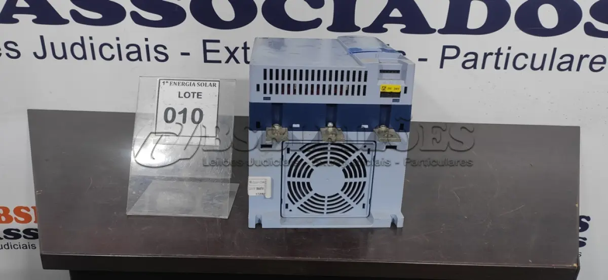 LOTE 010 - 01 CHAVE DE PARTIDA ESTÁTICA WEG MODELO SSWO70255T5SH2Z 255 A. (NO ESTADO) ATENÇÃO! FAZER A VISITAÇÃO ANTES DE ARREMATAR, NÃO SABEMOS SE FUNCIONA, LEILÃO NÃO TEM GARANTIA E NEM DEVOLUÇÃO, SUJEITO A POSSÍVEIS AVARIAS VISÍVEIS/OCULTAS E/OU AUSÊNCIA DE COMPONENTES.