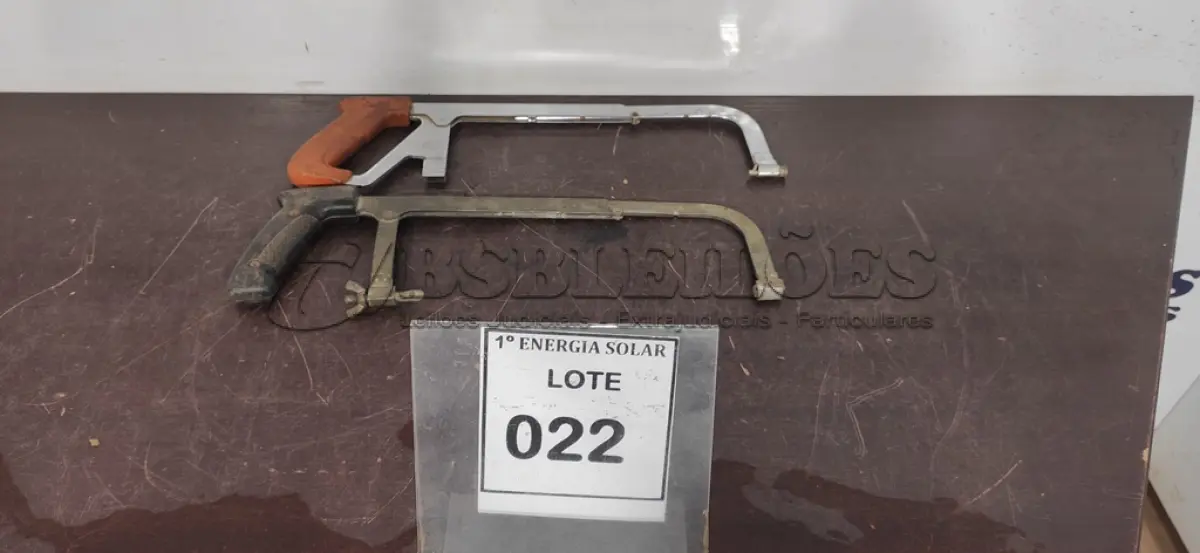 LOTE 022 - 02 ARCOS DE SERRA. (NO ESTADO) ATENÇÃO! FAZER A VISITAÇÃO ANTES DE ARREMATAR, NÃO SABEMOS SE FUNCIONA, LEILÃO NÃO TEM GARANTIA E NEM DEVOLUÇÃO, SUJEITO A POSSÍVEIS AVARIAS VISÍVEIS/OCULTAS E/OU AUSÊNCIA DE COMPONENTES.