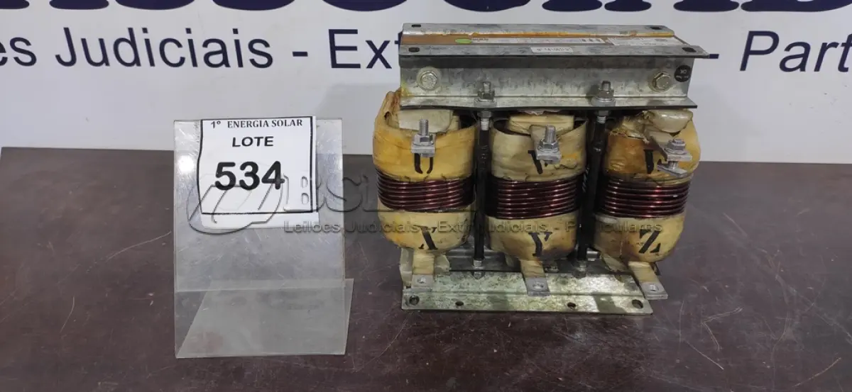 LOTE 534 - 01 REATOR AC. (NO ESTADO) ATENÇÃO! FAZER A VISITAÇÃO ANTES DE ARREMATAR, NÃO SABEMOS SE FUNCIONA, LEILÃO NÃO TEM GARANTIA E NEM DEVOLUÇÃO, SUJEITO A POSSÍVEIS AVARIAS VISÍVEIS/OCULTAS