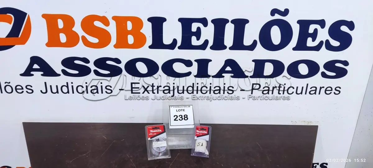 LOTE 238 - 01 SERRA COPO 35MM E 01 SERRA COPO 50MM. (NO ESTADO) ATENÇÃO! FAZER A VISITAÇÃO ANTES DE ARREMATAR, NÃO SABEMOS SE FUNCIONA, LEILÃO NÃO TEM GARANTIA E NEM DEVOLUÇÃO, SUJEITO A POSSÍVEIS AVARIAS VISÍVEIS/OCULTAS E/OU AUSÊNCIA DE COMPONENTES.