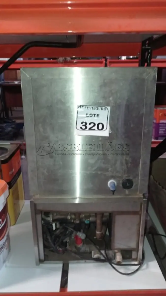 LOTE 320 - 01 LAVADORA DE LOUÇAS MARCA NETTER. (NO ESTADO) ATENÇÃO! FAZER A VISITAÇÃO ANTES DE ARREMATAR, NÃO SABEMOS SE FUNCIONA, LEILÃO NÃO TEM GARANTIA E NEM DEVOLUÇÃO, SUJEITO A POSSÍVEIS AVARIAS VISÍVEIS/OCULTAS E/OU AUSÊNCIA DE COMPONENTES.