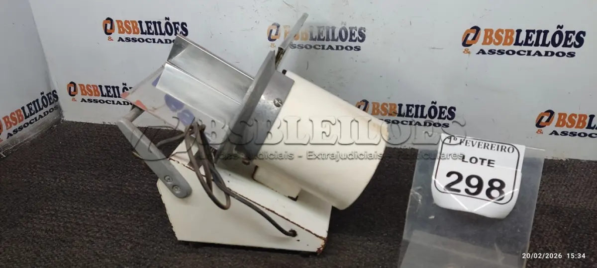 LOTE 298 - 01 FATIADOR DE FRIOS. (NO ESTADO) ATENÇÃO! FAZER A VISITAÇÃO ANTES DE ARREMATAR, NÃO SABEMOS SE FUNCIONA, LEILÃO NÃO TEM GARANTIA E NEM DEVOLUÇÃO, SUJEITO A POSSÍVEIS AVARIAS VISÍVEIS/OCULTAS E/OU AUSÊNCIA DE COMPONENTES.