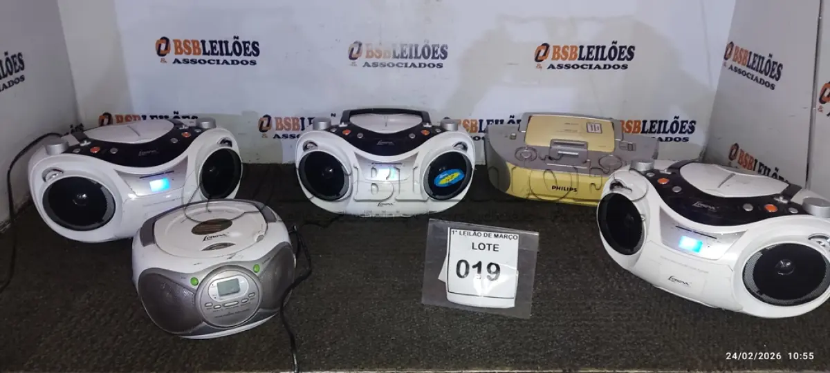 LOTE 019 - 05 MICROS SYSTEMS DE MARCAS E MODELOS DIVERSOS. (NO ESTADO) ATENÇÃO! FAZER A VISITAÇÃO ANTES DE ARREMATAR, NÃO SABEMOS SE FUNCIONA, LEILÃO NÃO TEM GARANTIA E NEM DEVOLUÇÃO, SUJEITO A POSSÍVEIS AVARIAS VISÍVEIS/OCULTAS E/OU AUSÊNCIA DE COMPONENTES.