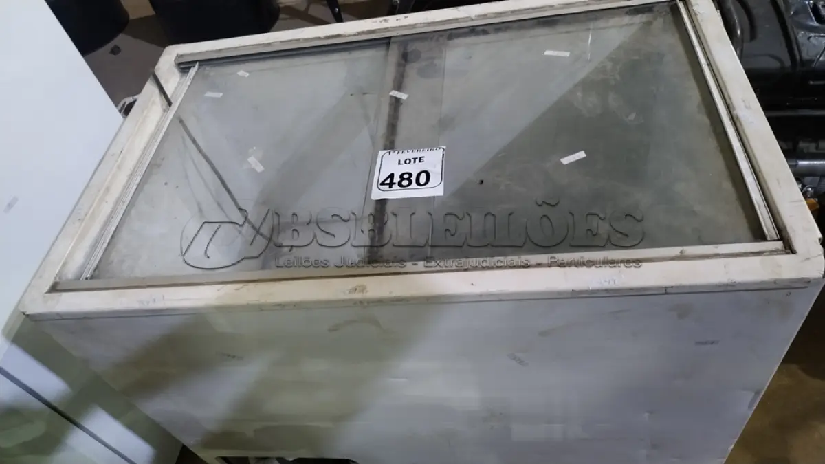 LOTE 480 - 01 FREEZER HORIZONTAL COM 02 PORTAS DE CORRER. (NO ESTADO) ATENÇÃO! FAZER A VISITAÇÃO ANTES DE ARREMATAR, NÃO SABEMOS SE FUNCIONA, LEILÃO NÃO TEM GARANTIA E NEM DEVOLUÇÃO, SUJEITO A POSSÍVEIS AVARIAS VISÍVEIS/OCULTAS E/OU AUSÊNCIA DE COMPONENTES.