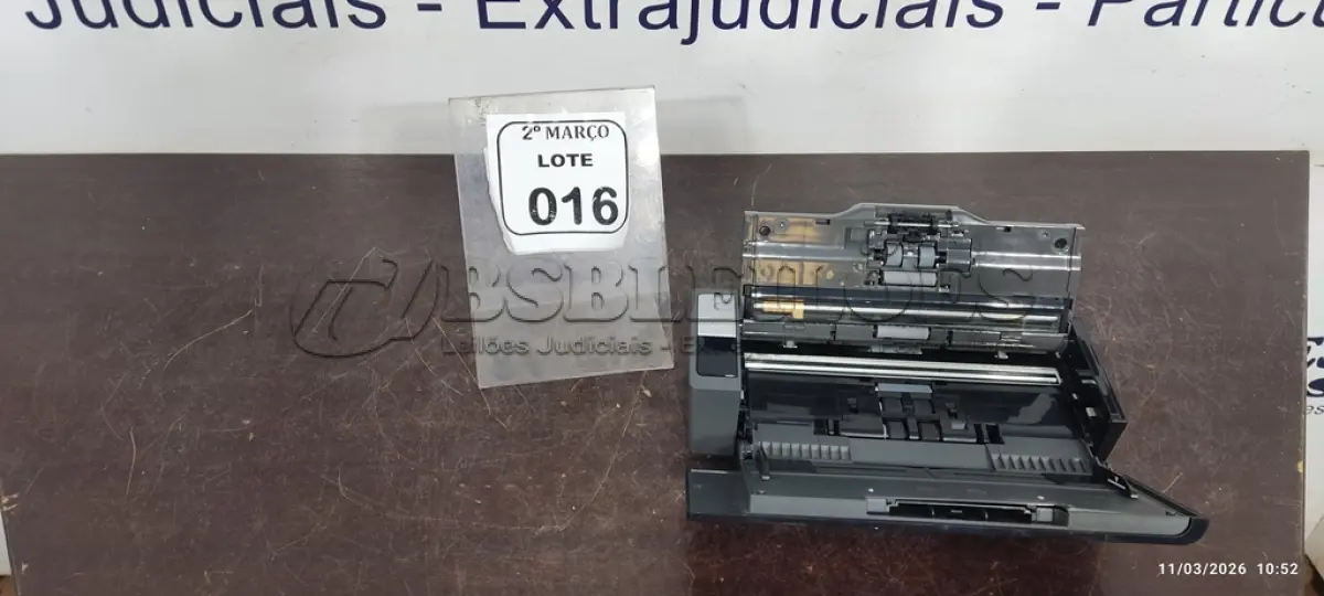 LOTE 016 - 01 SCANNER MODELO I940 MARCA KODAK SEM FONTE. (NO ESTADO) ATENÇÃO! FAZER A VISITAÇÃO ANTES DE ARREMATAR, NÃO SABEMOS SE FUNCIONA, LEILÃO NÃO TEM GARANTIA E NEM DEVOLUÇÃO, SUJEITO A POSSÍVEIS AVARIAS VISÍVEIS/OCULTAS E/OU AUSÊNCIA DE COMPONENTES.