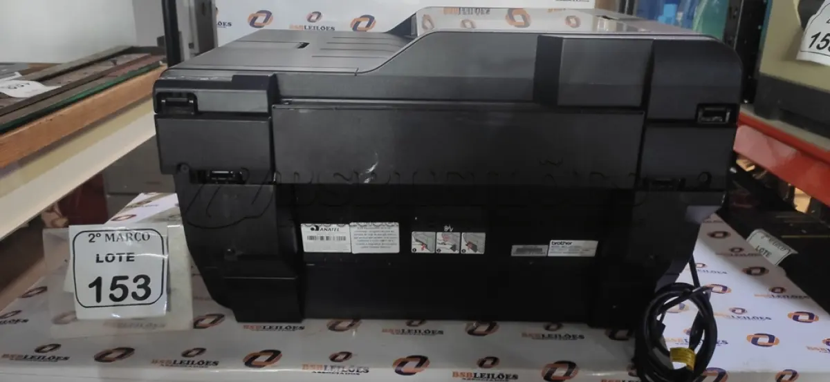 LOTE 153 - 01 IMPRESSORA MULTIFUNCIONAL MODELO MFC-J6710DW MARCA BROTHER. (NO ESTADO) ATENÇÃO! FAZER A VISITAÇÃO ANTES DE ARREMATAR, NÃO SABEMOS SE FUNCIONA, LEILÃO NÃO TEM GARANTIA E NEM DEVOLUÇÃO, SUJEITO A POSSÍVEIS AVARIAS VISÍVEIS/OCULTAS E/OU AUSÊNCIA DE COMPONENTES.