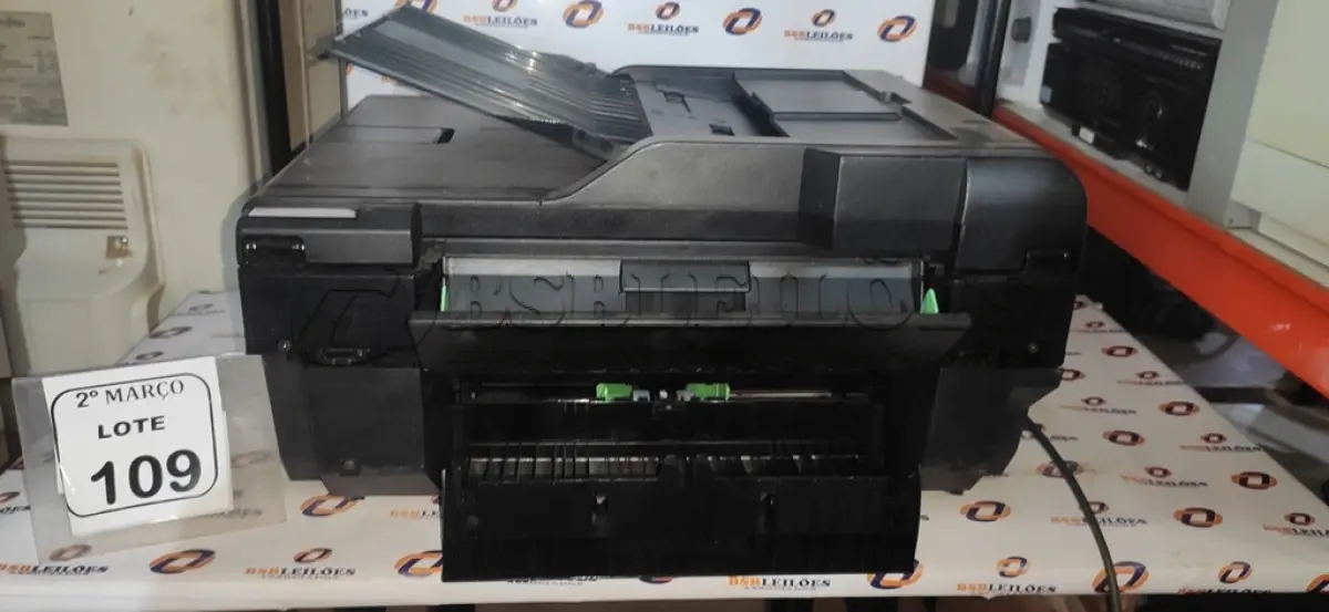 LOTE 109 - 01 IMPRESSORA MULTIFUNCIONAL MODELO MFC-J6710DW MARCA BROTHER. (NO ESTADO) ATENÇÃO! FAZER A VISITAÇÃO ANTES DE ARREMATAR, NÃO SABEMOS SE FUNCIONA, LEILÃO NÃO TEM GARANTIA E NEM DEVOLUÇÃO, SUJEITO A POSSÍVEIS AVARIAS VISÍVEIS/OCULTAS E/OU AUSÊNCIA DE COMPONENTES.