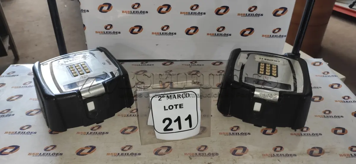 LOTE 211 - 02 RELÓGIOS DE PONTO MARCA INOVA. (NO ESTADO) ATENÇÃO! FAZER A VISITAÇÃO ANTES DE ARREMATAR, NÃO SABEMOS SE FUNCIONA, LEILÃO NÃO TEM GARANTIA E NEM DEVOLUÇÃO, SUJEITO A POSSÍVEIS AVARIAS VISÍVEIS/OCULTAS E/OU AUSÊNCIA DE COMPONENTES.