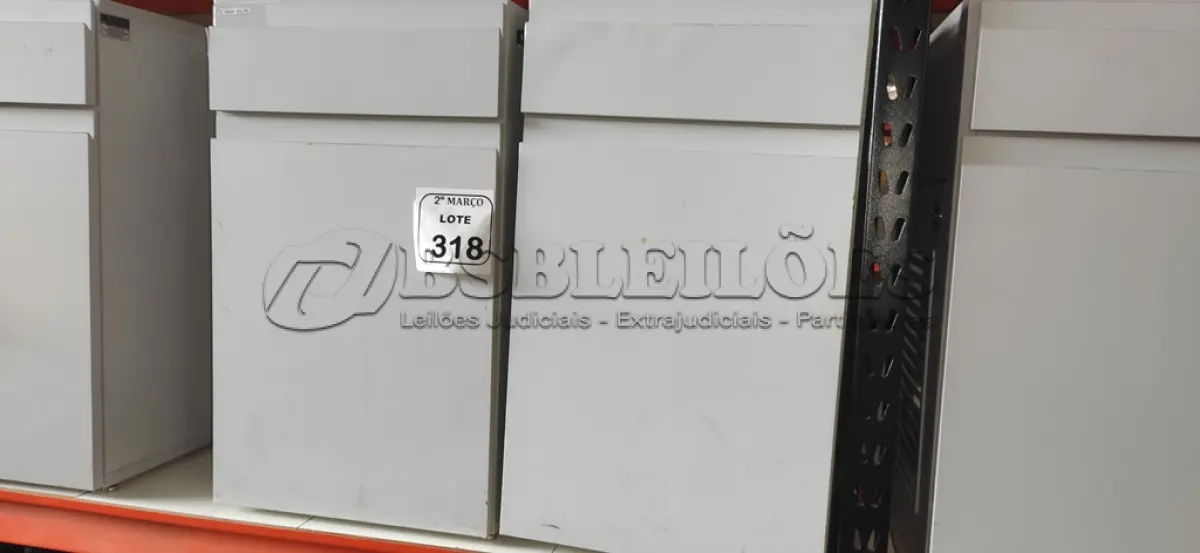 LOTE 318 - 02 ARMÁRIOS PARA CPU COM 01 PORTA E 01 GAVETA. (NO ESTADO) ATENÇÃO! FAZER A VISITAÇÃO ANTES DE ARREMATAR, NÃO SABEMOS SE FUNCIONA, LEILÃO NÃO TEM GARANTIA E NEM DEVOLUÇÃO, SUJEITO A POSSÍVEIS AVARIAS VISÍVEIS/OCULTAS E/OU AUSÊNCIA DE COMPONENTES.