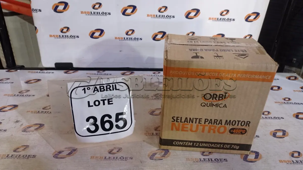 LOTE 365 - 12 BISNAGAS DE ADESIVO DE SILICONE NEUTRO DE 70G MARCA ORBI QUÍMICA. (NO ESTADO) ATENÇÃO! FAZER A VISITAÇÃO ANTES DE ARREMATAR, NÃO SABEMOS SE FUNCIONA, LEILÃO NÃO TEM GARANTIA E NEM DEVOLUÇÃO, SUJEITO A POSSÍVEIS AVARIAS VISÍVEIS/OCULTAS E/OU AUSÊNCIA DE COMPONENTES.
