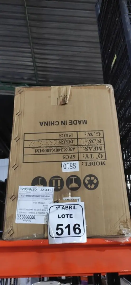 LOTE 516 - 06 SUPORTES PARA MONITORES MARCA DATEN. (NO ESTADO) ATENÇÃO! FAZER A VISITAÇÃO ANTES DE ARREMATAR, NÃO SABEMOS SE FUNCIONA, LEILÃO NÃO TEM GARANTIA E NEM DEVOLUÇÃO, SUJEITO A POSSÍVEIS AVARIAS VISÍVEIS/OCULTAS E/OU AUSÊNCIA DE COMPONENTES.