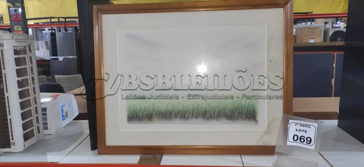 LOTE 069 - 01 QUADRO DECORATIVO. (NO ESTADO) ATENÇÃO! FAZER A VISITAÇÃO ANTES DE ARREMATAR, NÃO SABEMOS SE FUNCIONA, LEILÃO NÃO TEM GARANTIA E NEM DEVOLUÇÃO, SUJEITO A POSSÍVEIS AVARIAS VISÍVEIS/OCULTAS E/OU AUSÊNCIA DE COMPONENTES.