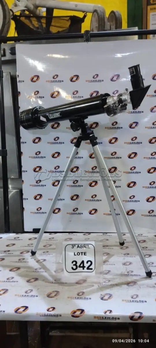 LOTE 342 - 01 LUNETA MARCA TELESIENCE. (NO ESTADO) ATENÇÃO! FAZER A VISITAÇÃO ANTES DE ARREMATAR, NÃO SABEMOS SE FUNCIONA, LEILÃO NÃO TEM GARANTIA E NEM DEVOLUÇÃO, SUJEITO A POSSÍVEIS AVARIAS VISÍVEIS/OCULTAS E/OU AUSÊNCIA DE COMPONENTES.