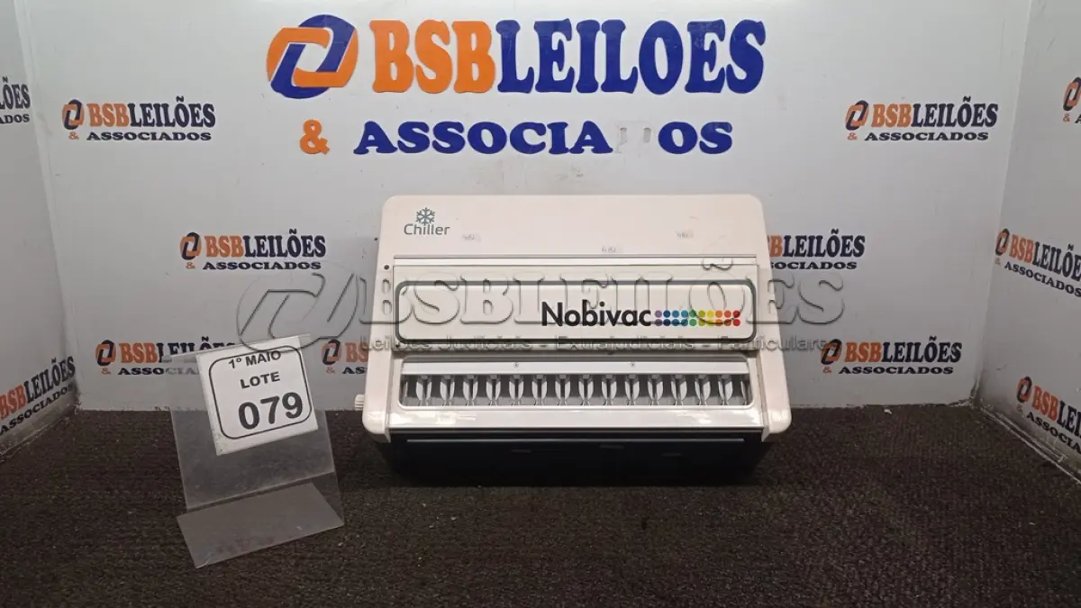 LOTE 079 - 01 COOLER PARA VACINAS VETERINÁRIAS MODELO VC-200 127V MARCA CHILLER UNIT. (NO ESTADO) ATENÇÃO! FAZER A VISITAÇÃO ANTES DE ARREMATAR, NÃO SABEMOS SE FUNCIONA, LEILÃO NÃO TEM GARANTIA E NEM DEVOLUÇÃO, SUJEITO A POSSÍVEIS AVARIAS VISÍVEIS/OCULTAS E/OU AUSÊNCIA DE COMPONENTES.
