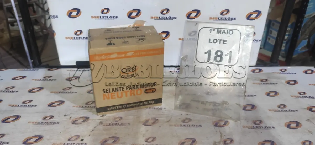 LOTE 181 - 12 BISNAGAS DE ADESIVO DE SILICONE NEUTRO DE 70G MARCA ORBI QUÍMICA. (NO ESTADO) ATENÇÃO! FAZER A VISITAÇÃO ANTES DE ARREMATAR, NÃO SABEMOS SE FUNCIONA, LEILÃO NÃO TEM GARANTIA E NEM DEVOLUÇÃO, SUJEITO A POSSÍVEIS AVARIAS VISÍVEIS/OCULTAS E/OU AUSÊNCIA DE COMPONENTES.