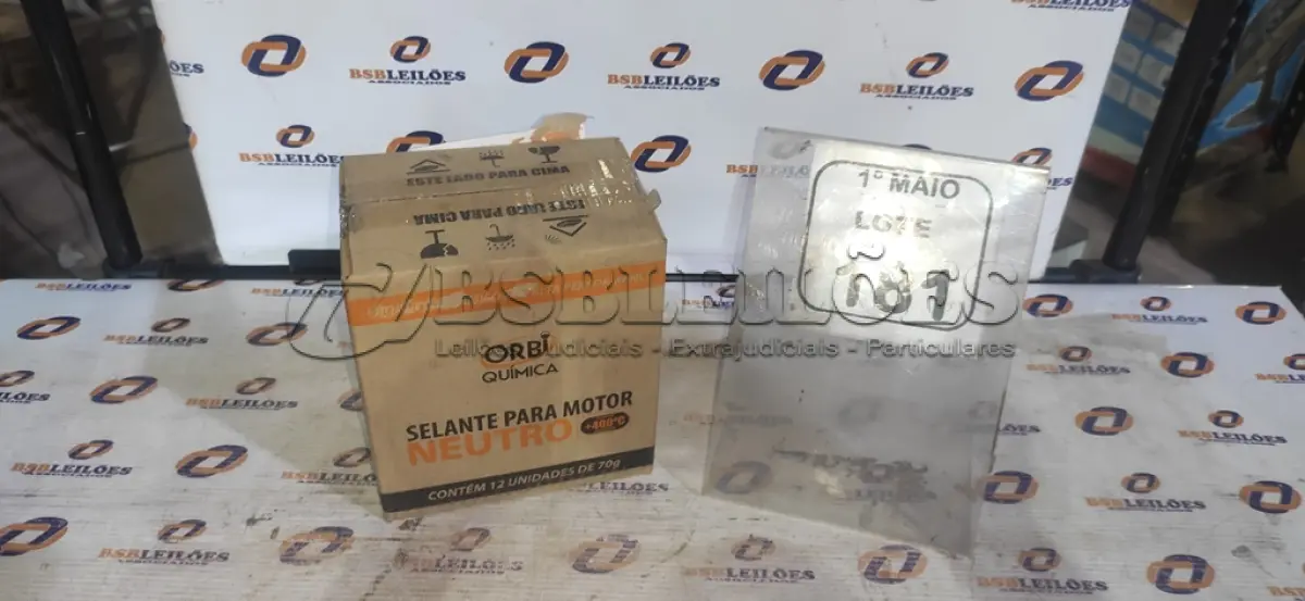 LOTE 181 - 12 BISNAGAS DE ADESIVO DE SILICONE NEUTRO DE 70G MARCA ORBI QUÍMICA. (NO ESTADO) ATENÇÃO! FAZER A VISITAÇÃO ANTES DE ARREMATAR, NÃO SABEMOS SE FUNCIONA, LEILÃO NÃO TEM GARANTIA E NEM DEVOLUÇÃO, SUJEITO A POSSÍVEIS AVARIAS VISÍVEIS/OCULTAS E/OU AUSÊNCIA DE COMPONENTES.