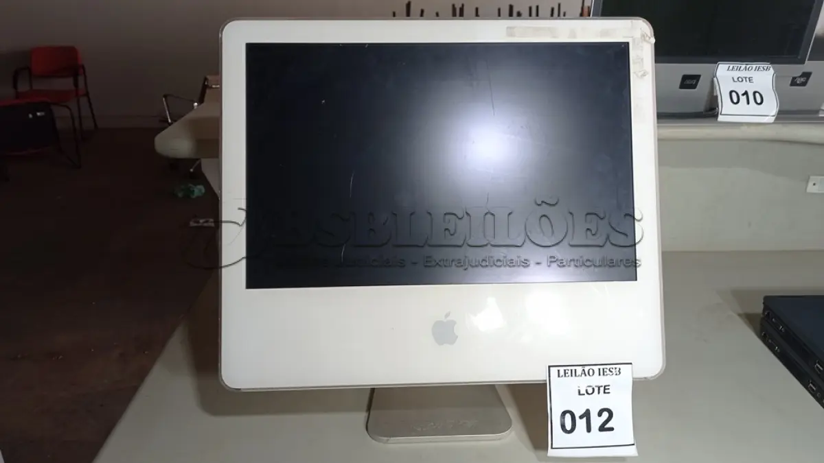 LOTE 012 - 01 IMAC. (NO ESTADO) ATENÇÃO! FAZER A VISITAÇÃO ANTES DE ARREMATAR, NÃO SABEMOS SE FUNCIONA, LEILÃO NÃO TEM GARANTIA E NEM DEVOLUÇÃO, SUJEITO A POSSÍVEIS AVARIAS VISÍVEIS/OCULTAS E/OU AUSÊNCIA DE COMPONENTES.