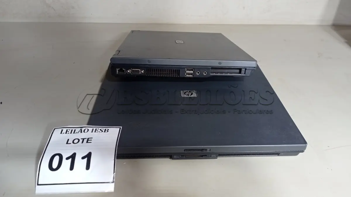 LOTE 011 - 02 NOTEBOKS HP SEM FONTE. (NO ESTADO) ATENÇÃO! FAZER A VISITAÇÃO ANTES DE ARREMATAR, NÃO SABEMOS SE FUNCIONA, LEILÃO NÃO TEM GARANTIA E NEM DEVOLUÇÃO, SUJEITO A POSSÍVEIS AVARIAS VISÍVEIS/OCULTAS E/OU AUSÊNCIA DE COMPONENTES.